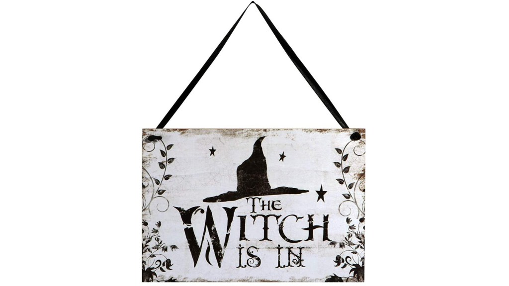 witch is in halloween sign