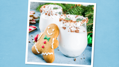Snappy Ginger RumChata (Christmas cocktails)