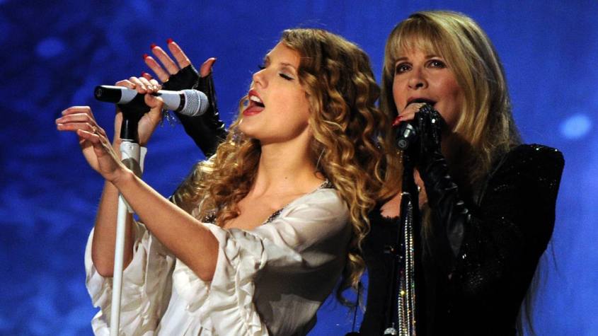 Taylor Swift and Stevie Nicks