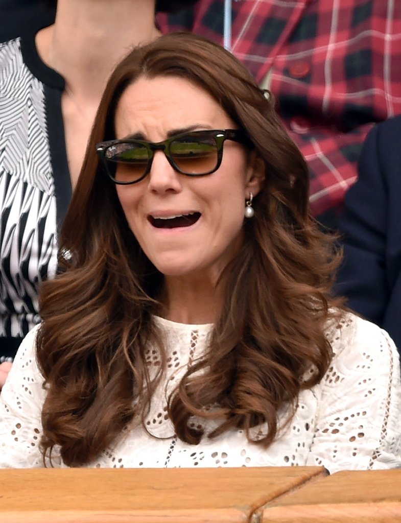 Kate Middleton Facial Expressions That Prove She's Just Like Us