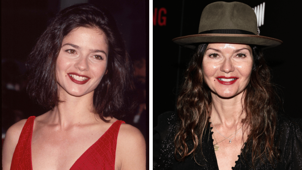 Jill Hennessy in 1996 and 2023
