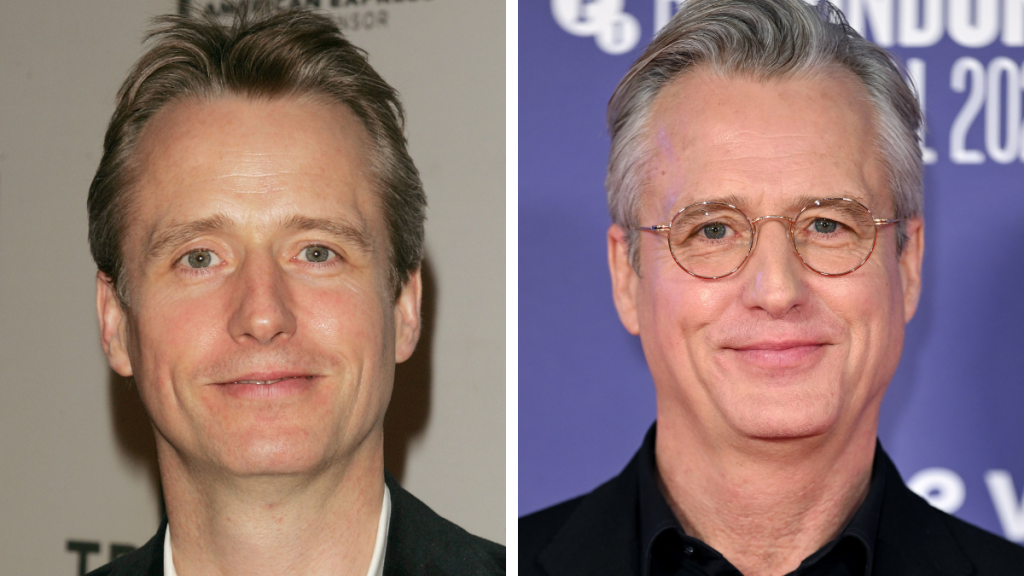 Linus Roache in 2008 and 2022