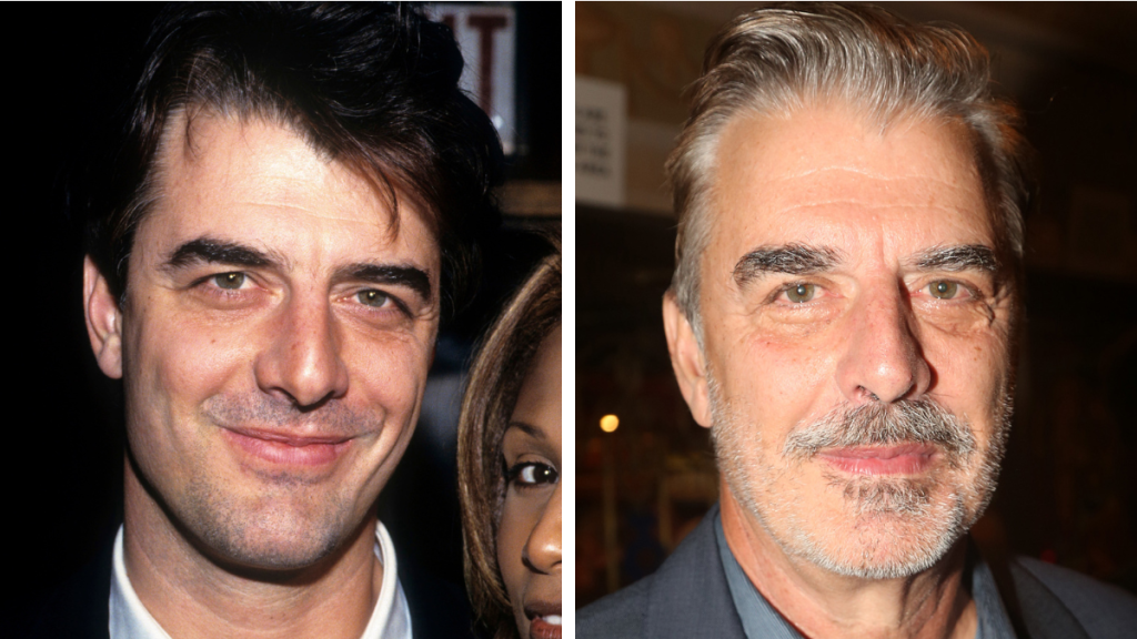 Chris Noth in 1993 and 2022