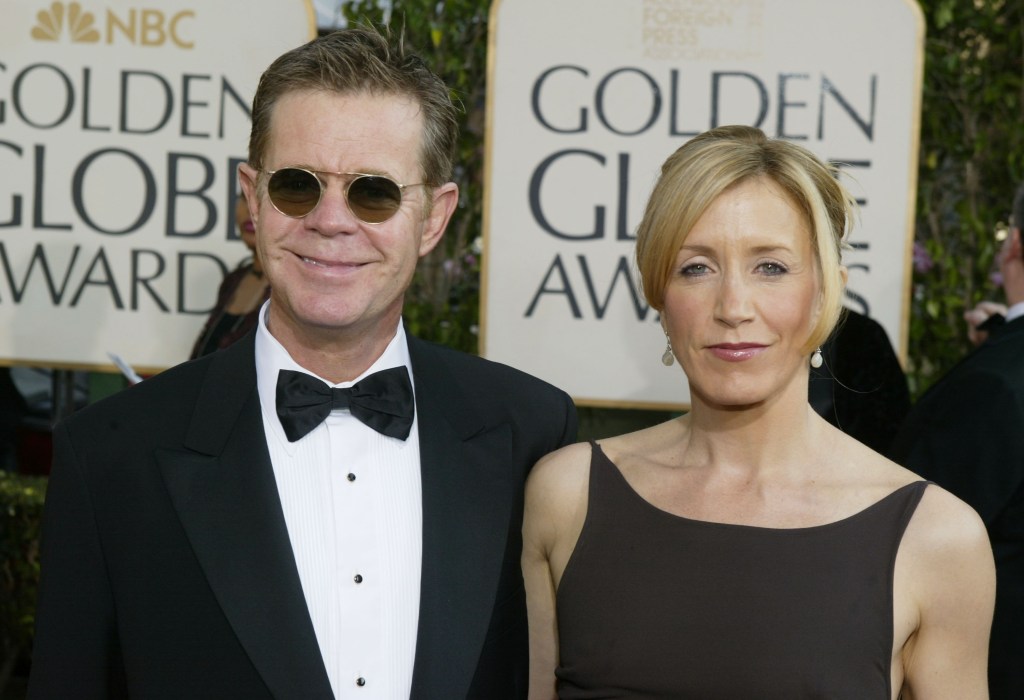 William H. Macy and Felicity Huffman, 2004