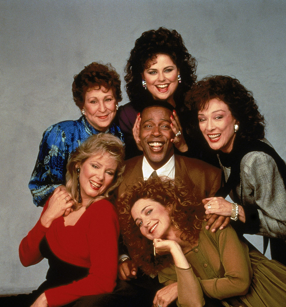 Cast of 'Designing Women', 1986