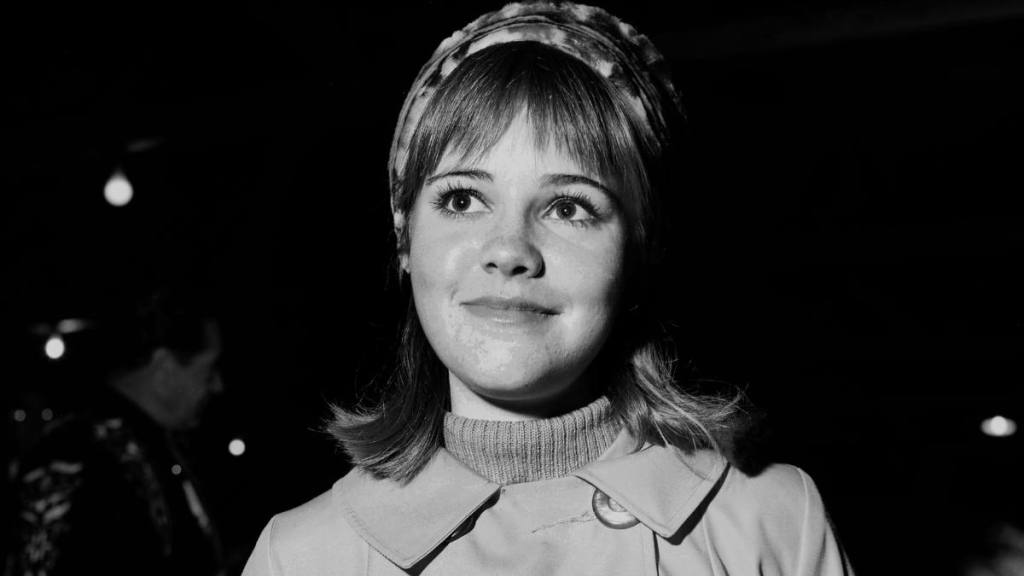 1958: Actress Sally Field young attends a party in Los Angeles, California.