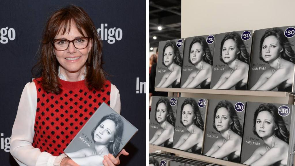 Actress Sally Field signs copies of her new book "In Pieces" at Indigo Bay & Bloor on October 9, 2018