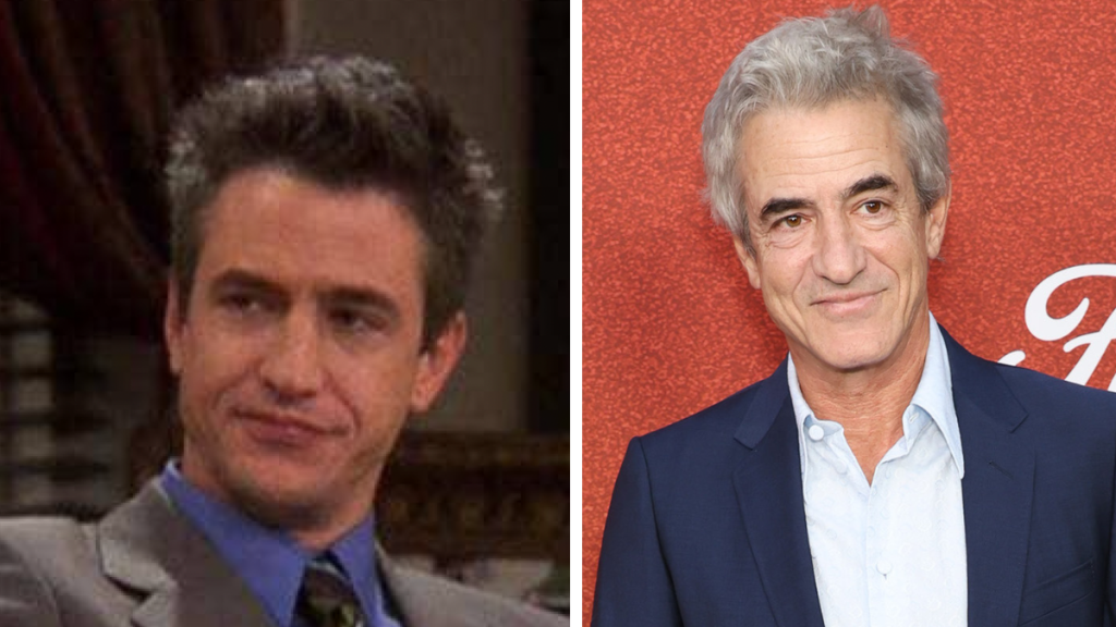 Side-by-side of Dermot Mulroney then and now