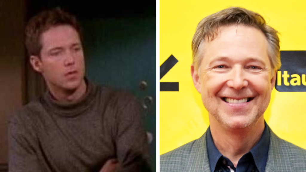Side-by-side of George Newbern then and now