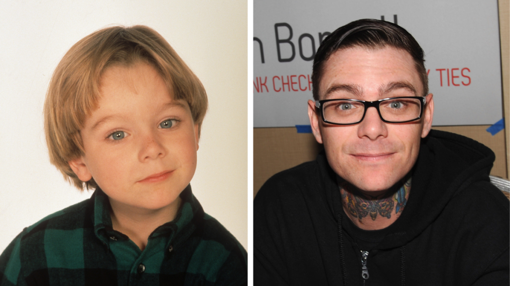 Side-by-side of Brian Bosnall then and now