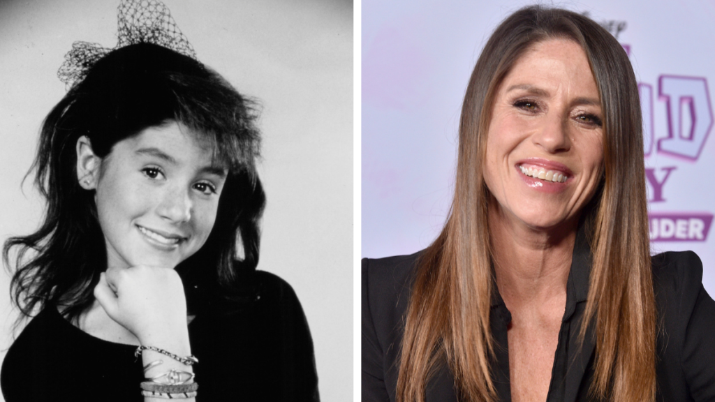 Side-by-side of Soleil Moon Frye then and now