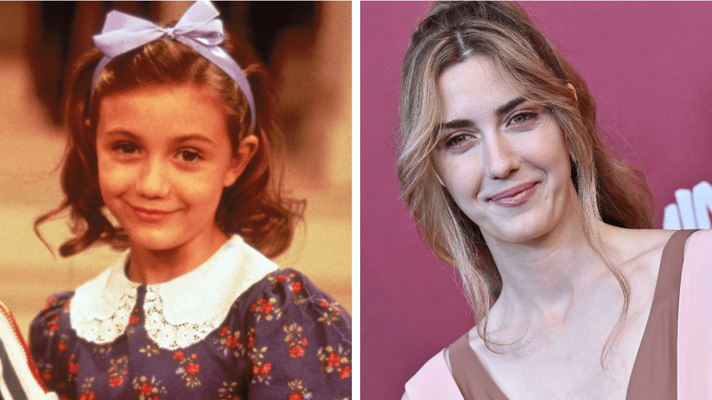 Madeline Zima in 1993 and 2023