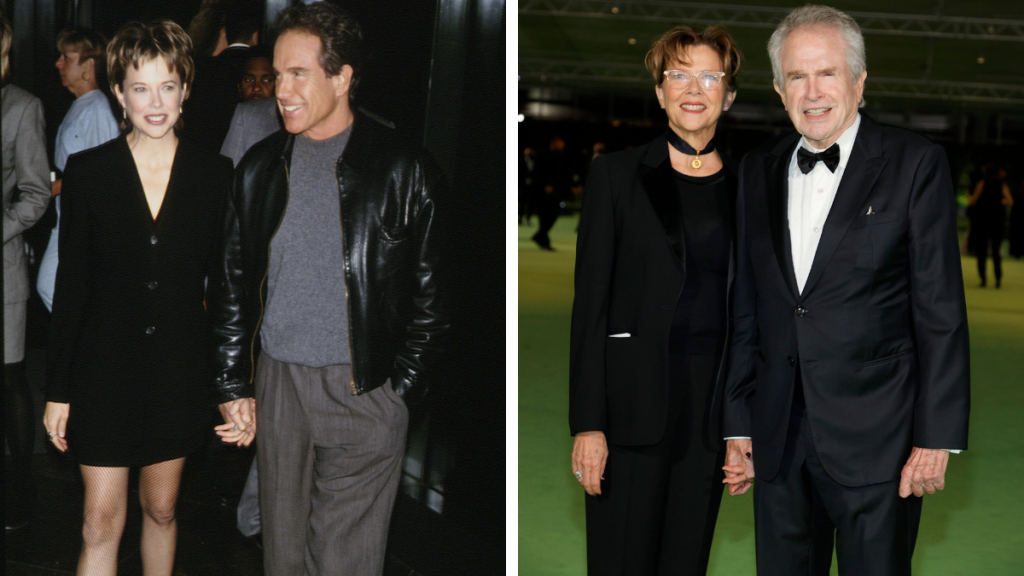 Annette Bening and Warren Beatty in 1994 and 2021 longest celebrity marriages