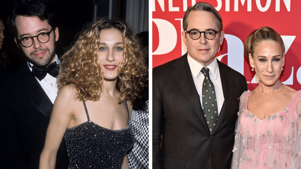 Matthew Broderick and Sarah Jessica Parker in 1998 and 2022 longest celebrity marriages