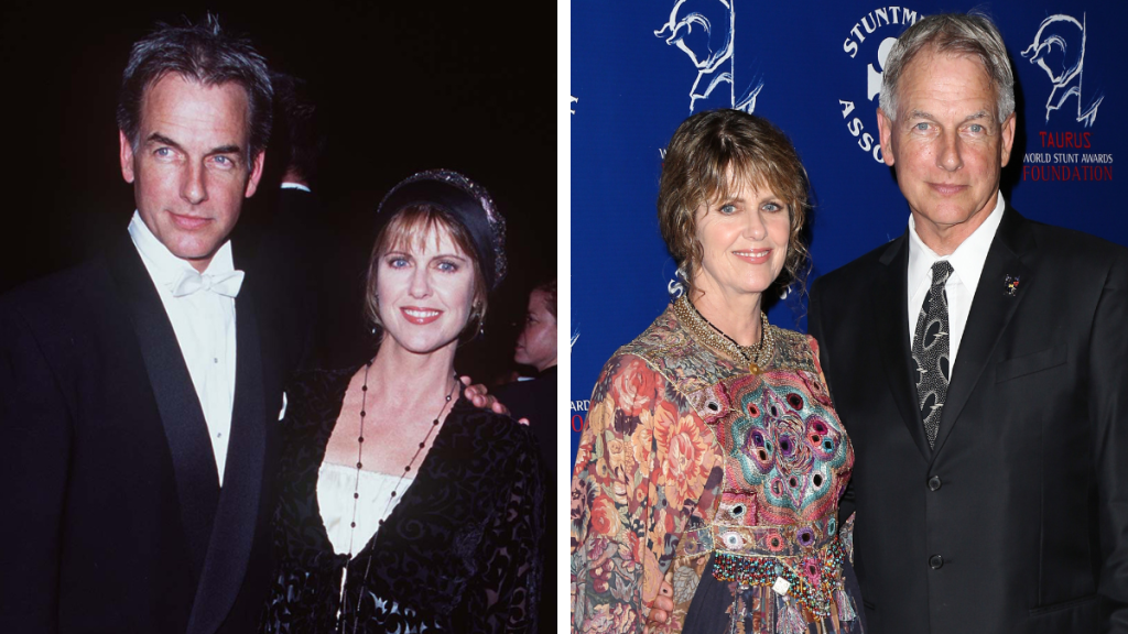 Mark Harmon and Pam Dawber in 1996 and 2013