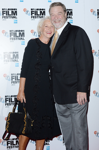 John Goodman and Helen MIrren, 2015