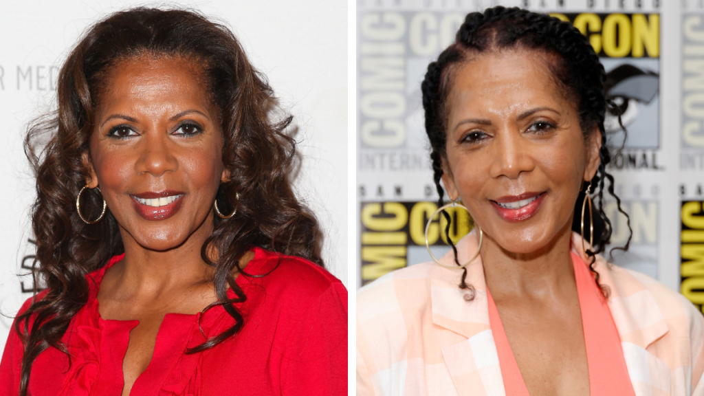 Penny Johnson Jerald in 2013 and 2022