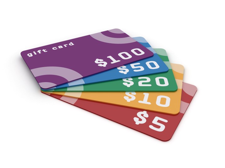 Saving Prepaid Gift Cards Will Save You Money