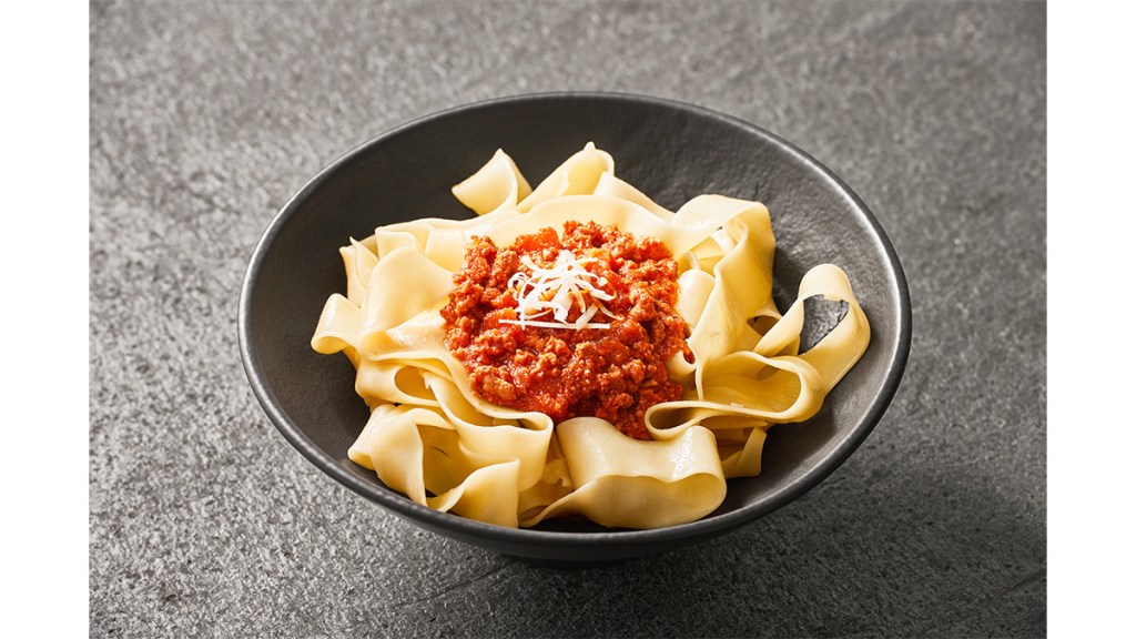 A recipe for Pappardelle with Meat Sauce as part of our guide on how to reheat pasta