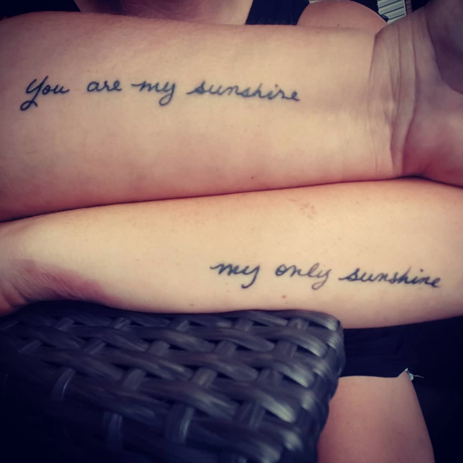 66 Amazing Mother Daughter Tattoos  StayGlam