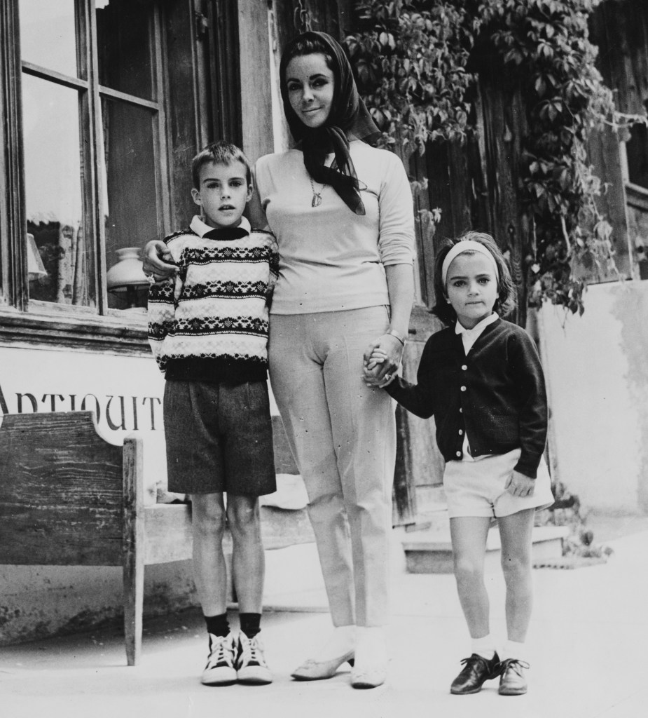 See Photos Of Elizabeth Taylor And Her Kids Through The Years