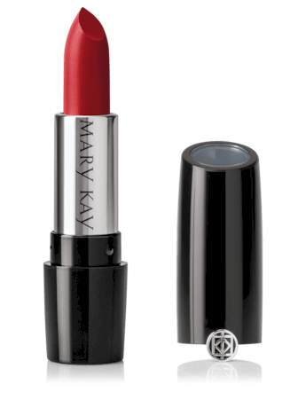 Gel Semi Matte Lipstick in “Red Stiletto” 