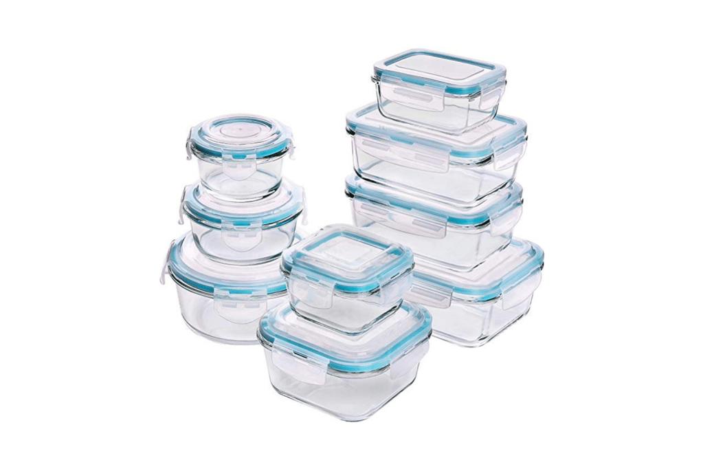 Buy Fullstar (12 Pack) Food Storage Containers with Lids - Black Plastic  Food Containers with Lids - Plastic Containers with Lids - Airtight Leak  Proof Easy Snap Lock and BPA-Free Plastic Container