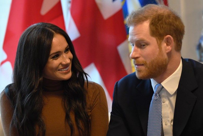 prince harry and meghan markle at Canada House