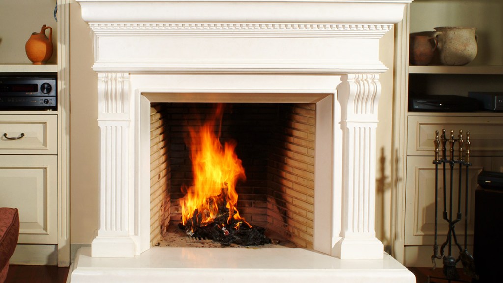 roaring fire in a fireplace: Genius uses for cardboard tubes