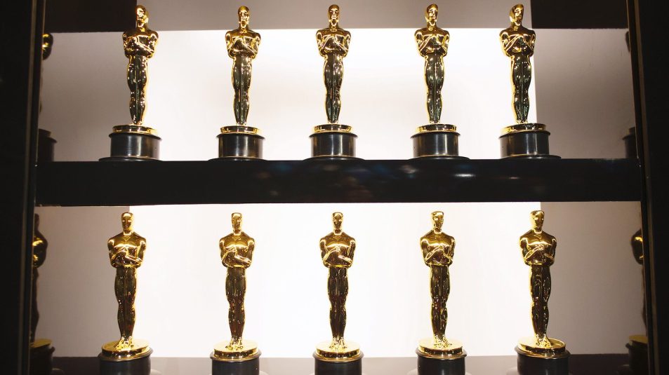 HOLLYWOOD, CALIFORNIA - FEBRUARY 09: In this handout photo provided by A.M.P.A.S. Oscars statuettes are on display backstage during the 92nd Annual Academy Awards at the Dolby Theatre on February 09, 2020 in Hollywood, California.
