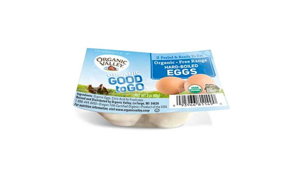 Organic Valley Hard Boiled Eggs
