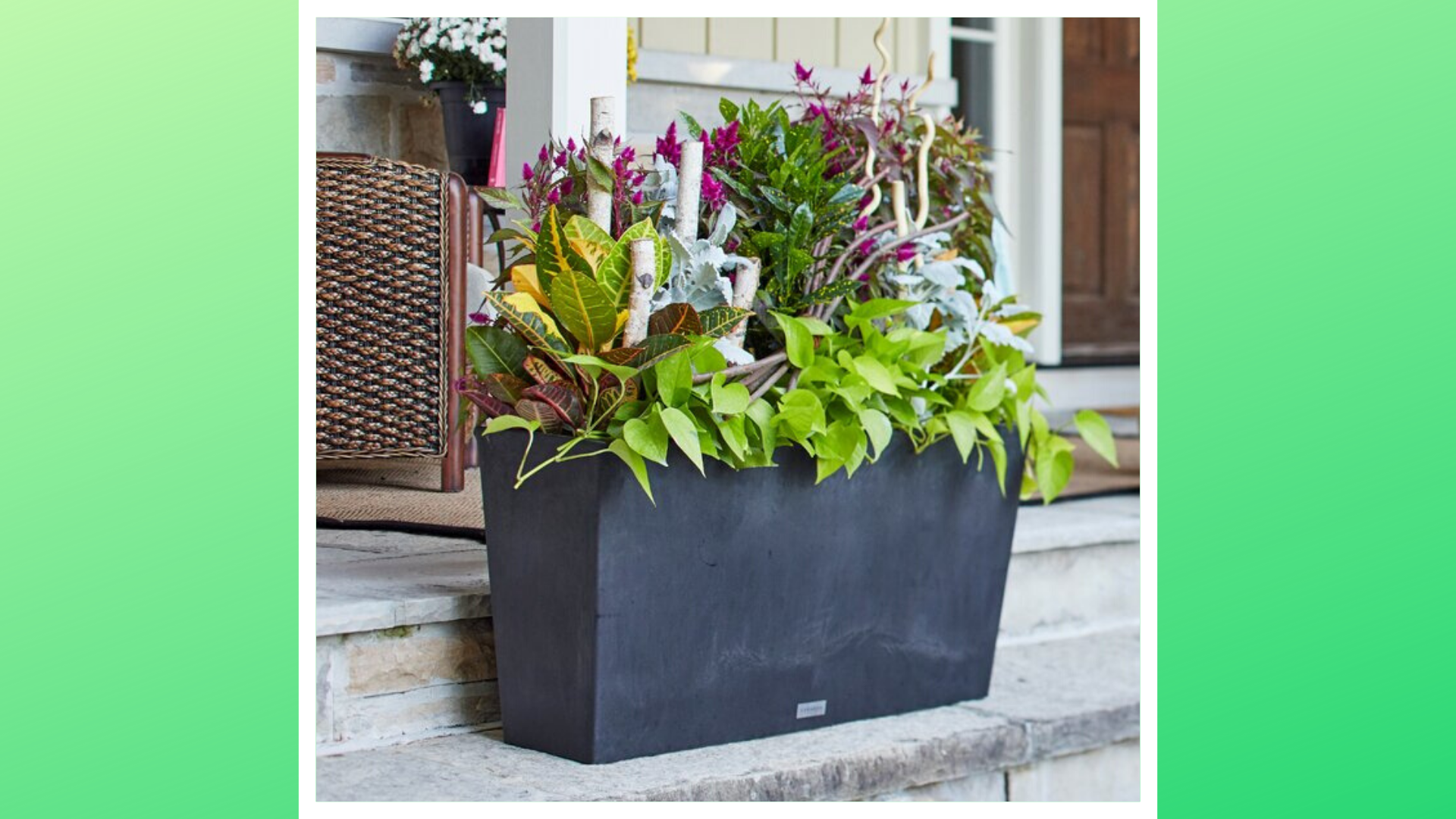 Outdoor planters for your porch