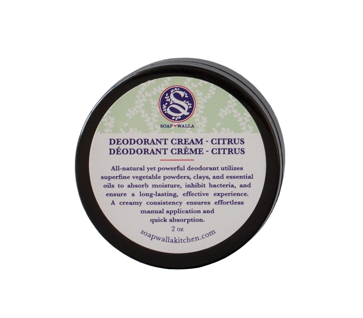Soapwalla Organic/Vegan Deodorant Cream