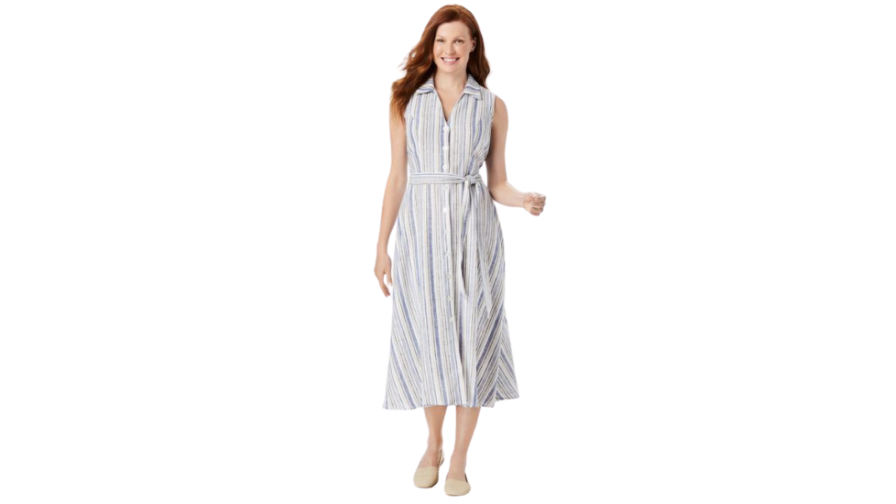 6 Breathable Linen Dresses That Will Keep You Cool All Year
