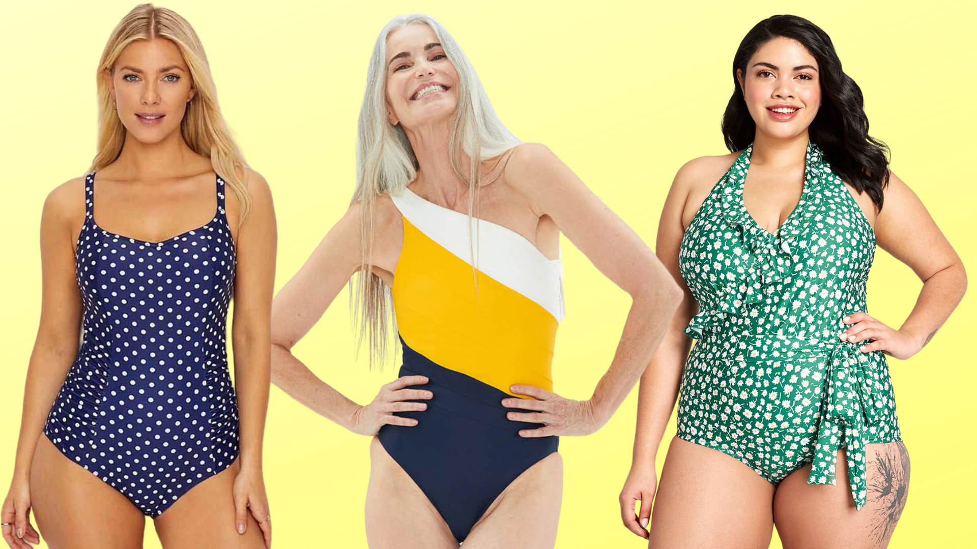 One Piece Swimsuits That Won't Make You Look Like Your Mother
