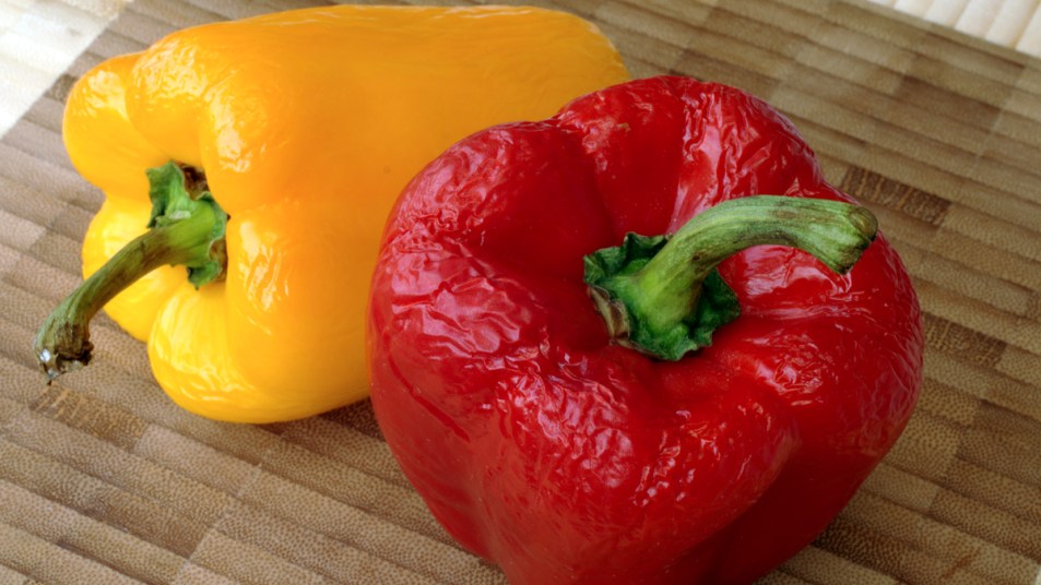 Wrinkled peppers