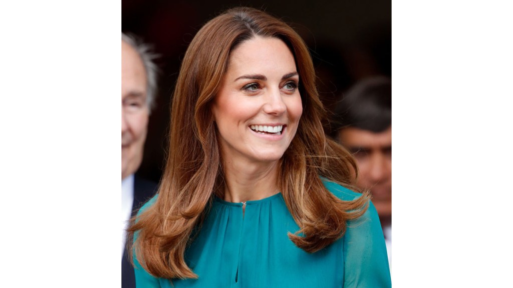 Kate Middleton shiny, healthy hair