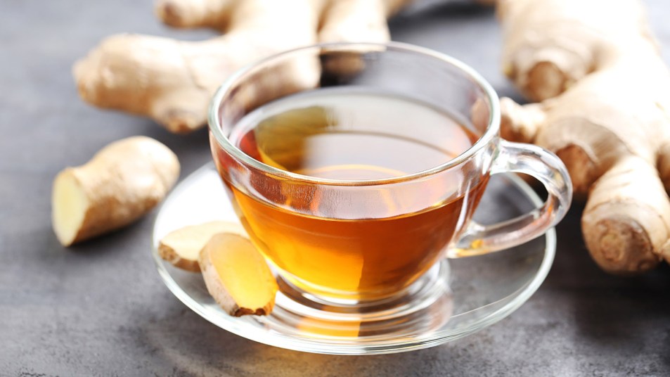 A cup of ginger tea for weight loss