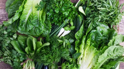 Various types of lettuce