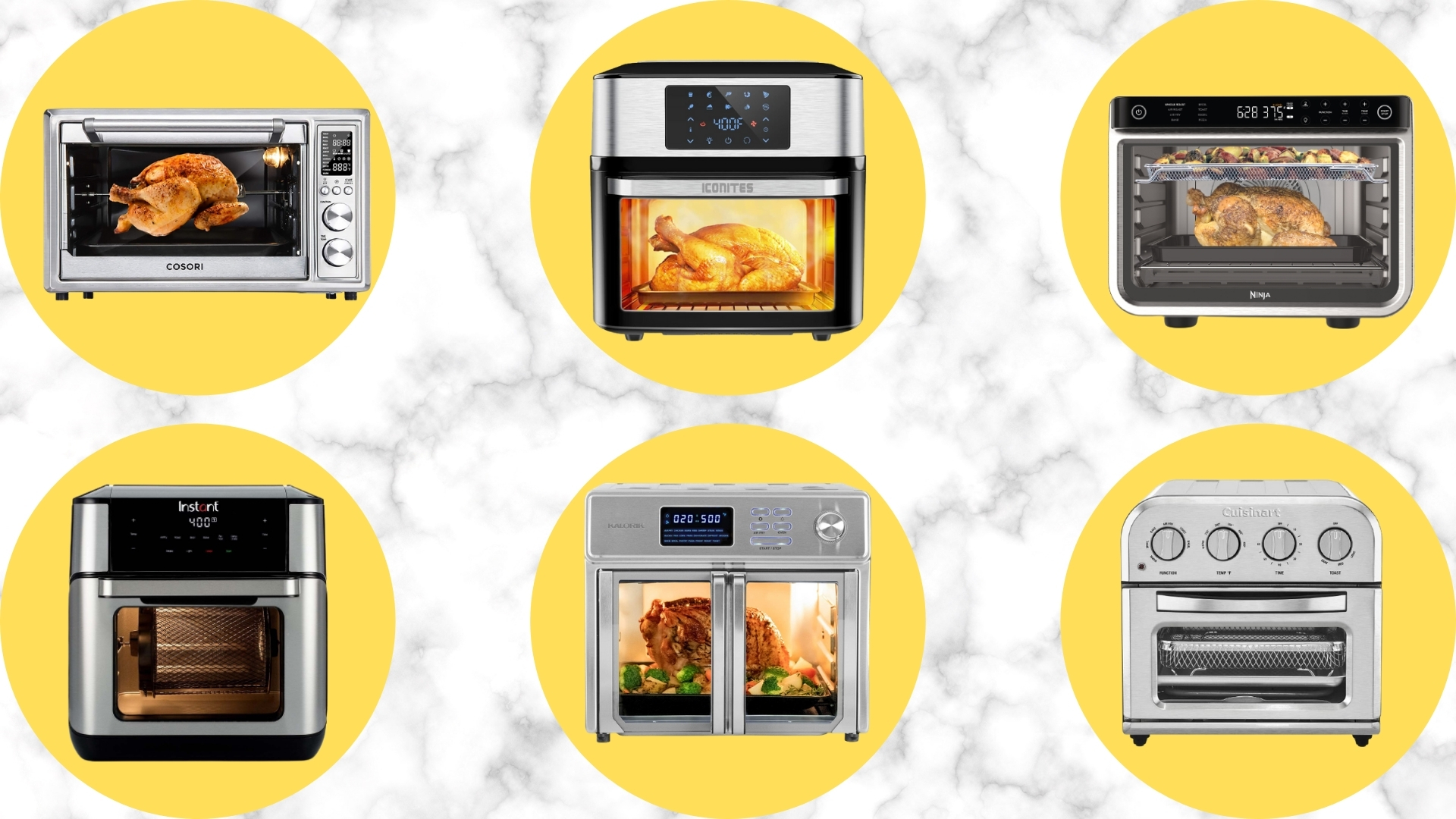 15 Best Air Fryer Toaster Ovens of 2023 to Cook It All