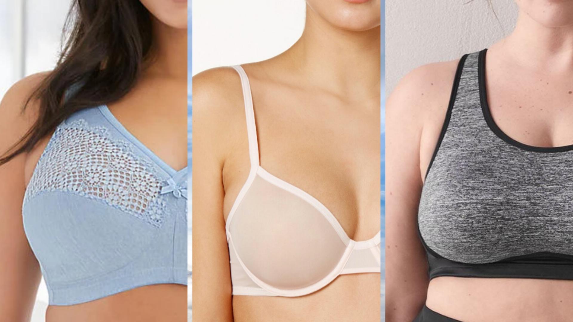 Underboob: Breast Sweat Absorbing Strap, Beige : : Fashion