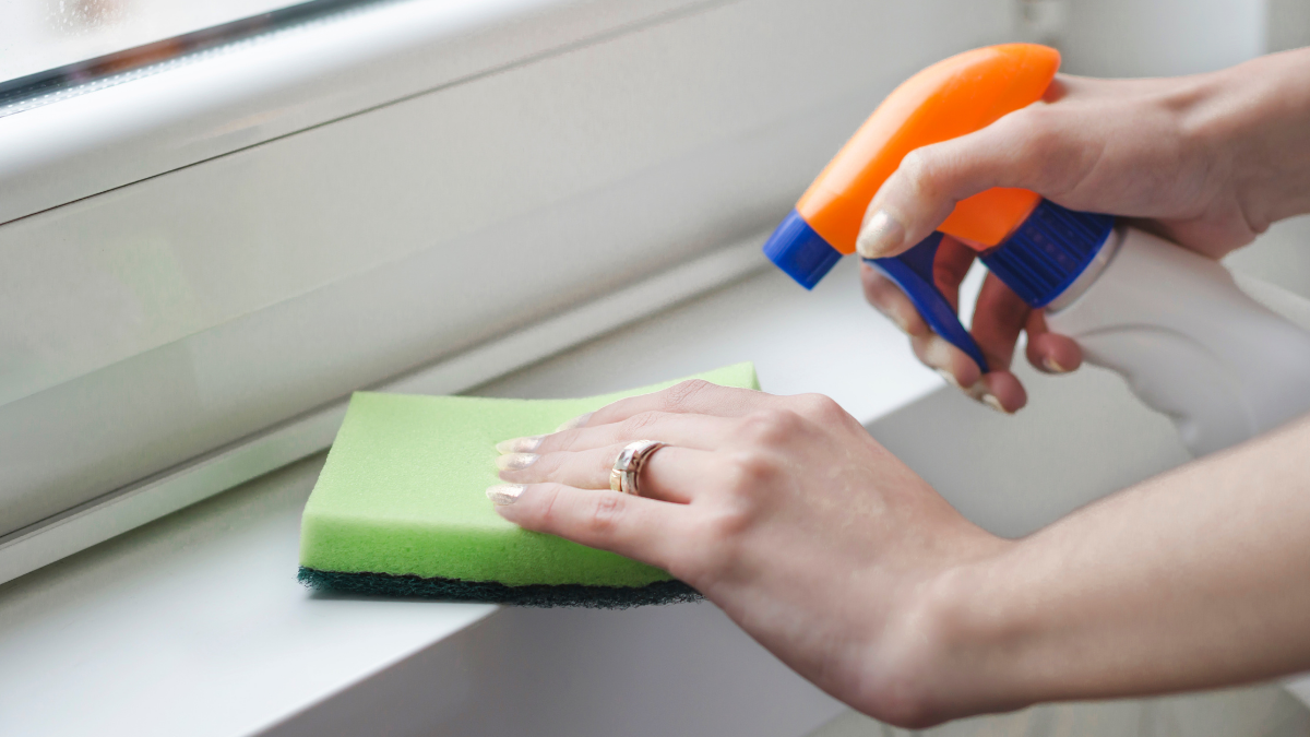 How to Clean Window and Sliding Door Tracks