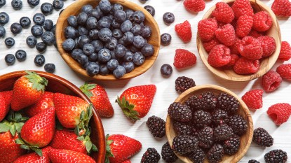 An array of berries