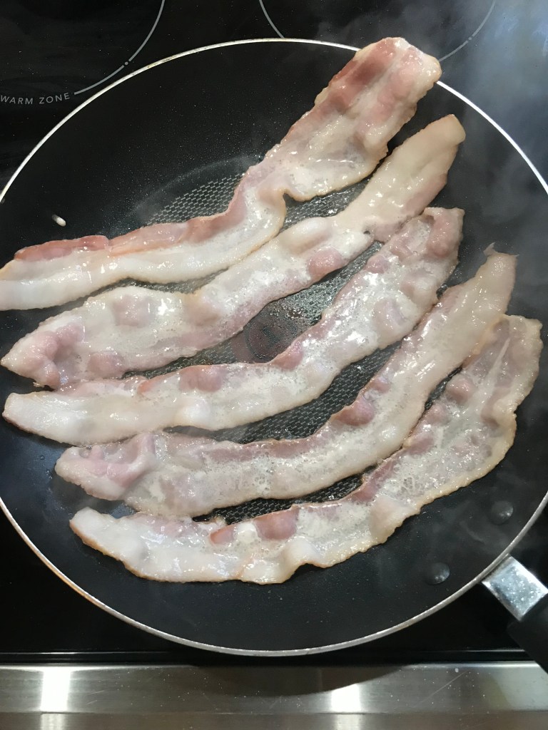 fatty bacon grease for fried eggs