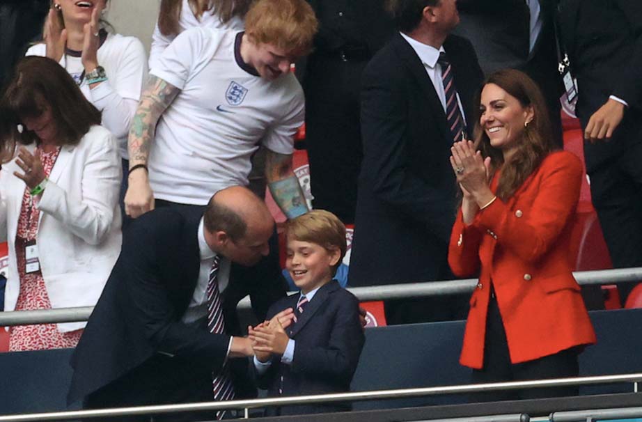 Prince George at a soccer game 2