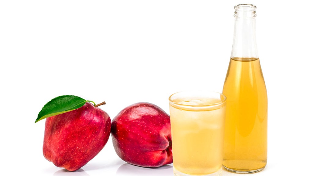 glass of apple cider vinegar, which outsmarts low stomach acid