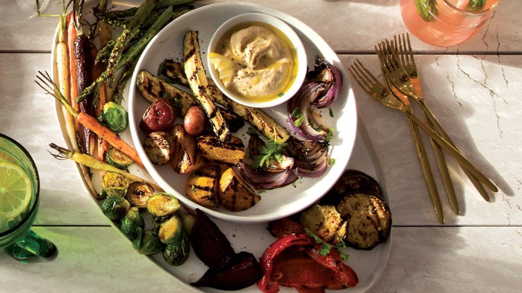 Cambria style's grilled vegetables