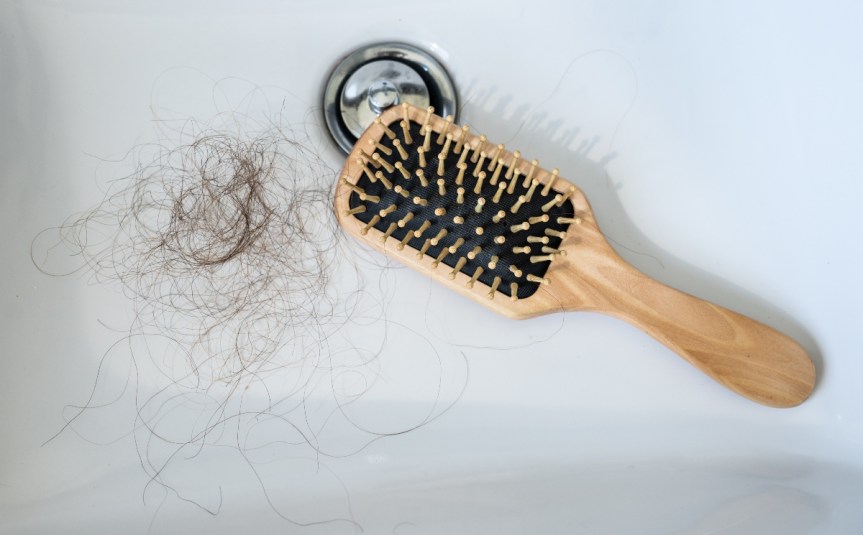 hair loss hairbrush