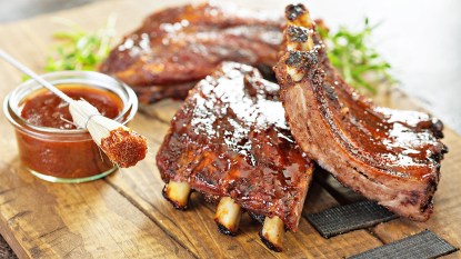 BBQ ribs as part of a guide on how to grill this meat