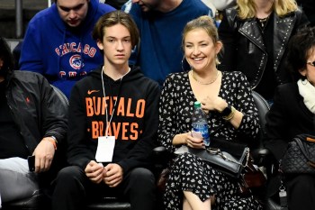 Kate Hudson and her son Ryder Robinson